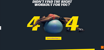 error 404 oscuro y amarillo