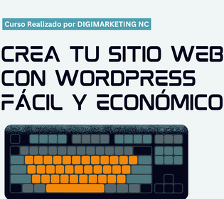 Crea tu sitio web con WordPress Fácil y Economico